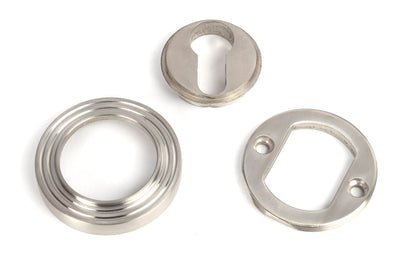 ESCUTCHEON ROUND EURO CNC BEEHIVE 53x8 SMA - 49874 by MARCHES (ANVIL) ARCHITECTURAL HARDWARE