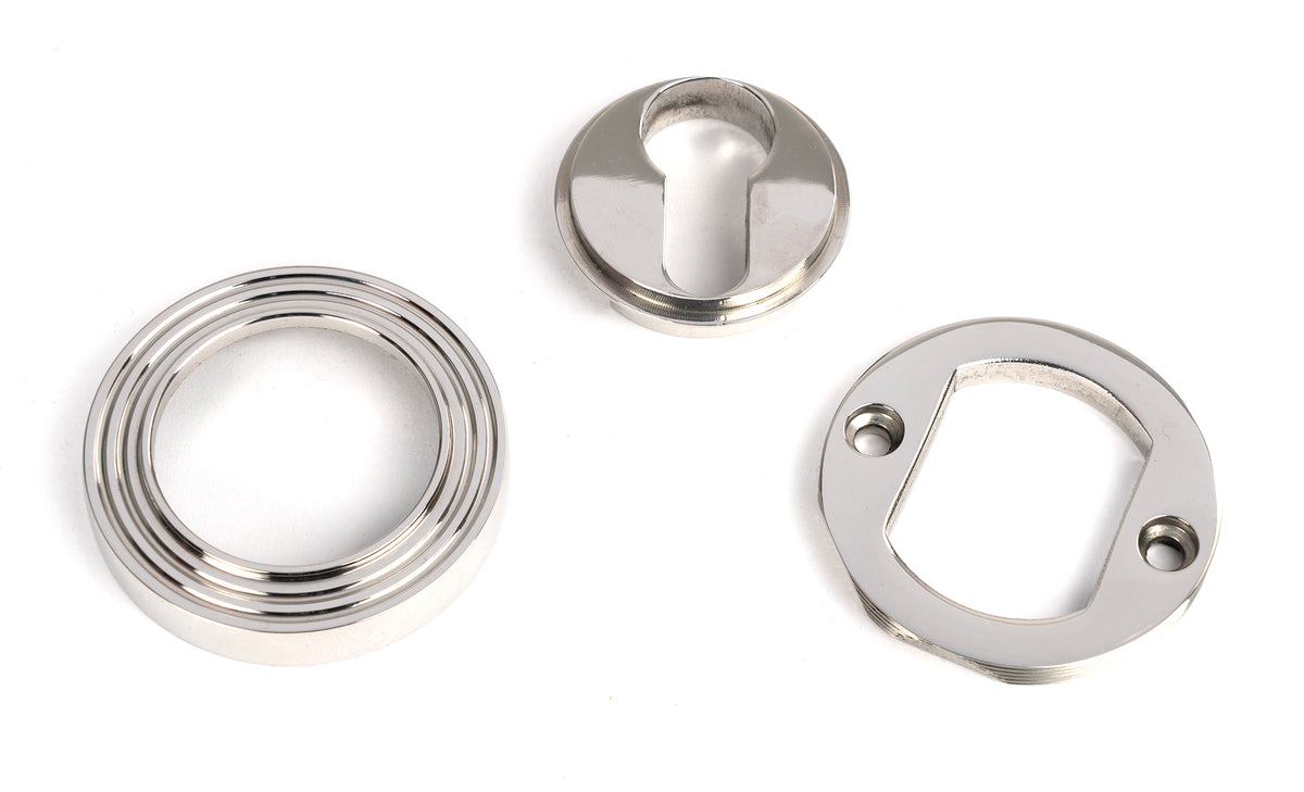 ESCUTCHEON ROUND EURO CNC BEEHIVE 53x8 PMA - 49878 by MARCHES (ANVIL) ARCHITECTURAL HARDWARE