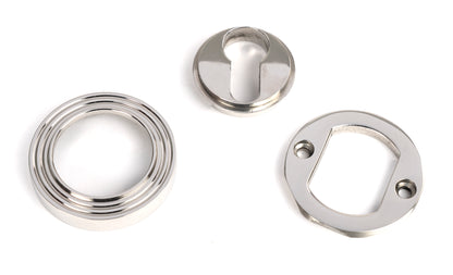 ESCUTCHEON ROUND EURO CNC BEEHIVE 53x8 PMA - 49878 by MARCHES (ANVIL) ARCHITECTURAL HARDWARE
