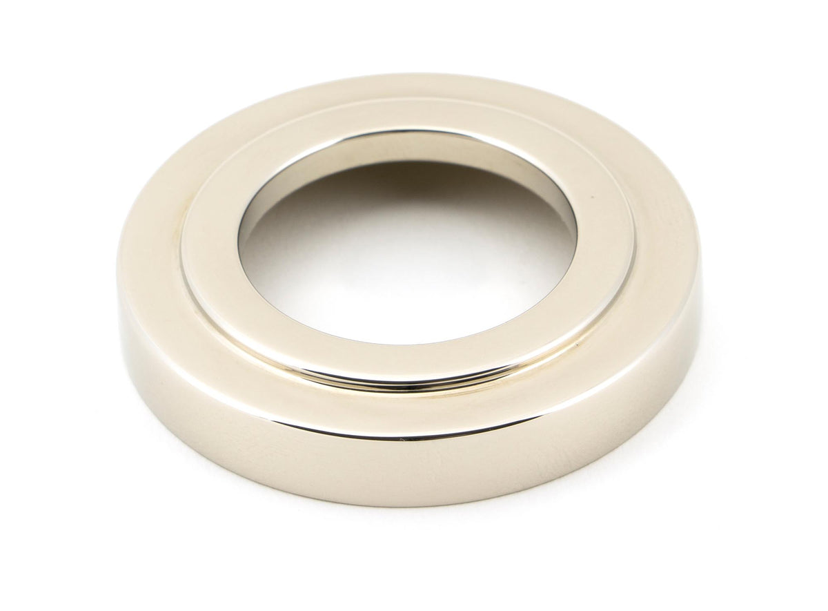 NEWBURY LEVER HANDLE+ROSE UNSPRUNG ART DECO 126x53x64 PNP - 50026 by MARCHES (ANVIL) ARCHITECTURAL HARDWARE
