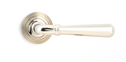 NEWBURY LEVER HANDLE+ROSE UNSPRUNG BEEHIVE 126x53x64 PNP - 50027 by MARCHES (ANVIL) ARCHITECTURAL HARDWARE