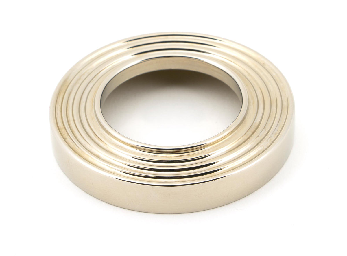 NEWBURY LEVER HANDLE+ROSE UNSPRUNG BEEHIVE 126x53x64 PNP - 50027 by MARCHES (ANVIL) ARCHITECTURAL HARDWARE