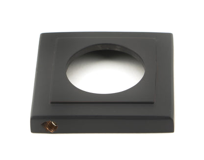NEWBURY LEVER HANDLE+ROSE UNSPRUNG SQUARE 126x53x64 AGBZ - 50032 by MARCHES (ANVIL) ARCHITECTURAL HARDWARE