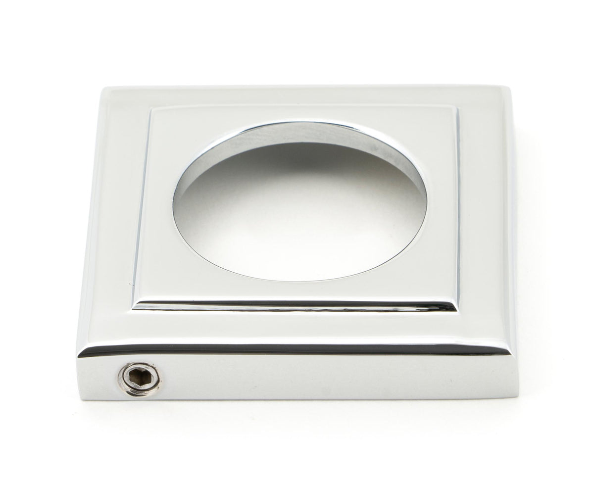 HAMMERED NEWBURY LEVER HANDLE+ROSE UNSPRUNG SQUARE 126x53x64 PCP - 50044 by MARCHES (ANVIL) ARCHITECTURAL HARDWARE