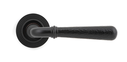 Aged Bronze Hammered Newbury Lever - 50051 by MARCHES (ANVIL) ARCHITECTURAL HARDWARE
