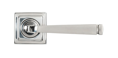AVON LEVER HANDLE+ROSE UNSPRUNG SQUARE 53x118x63 PMA - 50080 by MARCHES (ANVIL) ARCHITECTURAL HARDWARE