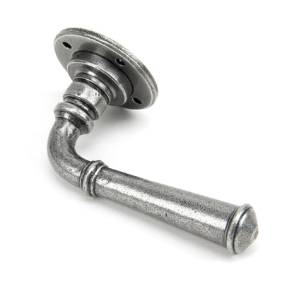 REGENCY LEVER HANDLE+ROSE UNSPRUNG 120x60x64 PEW - 50098 by MARCHES (ANVIL) ARCHITECTURAL HARDWARE
