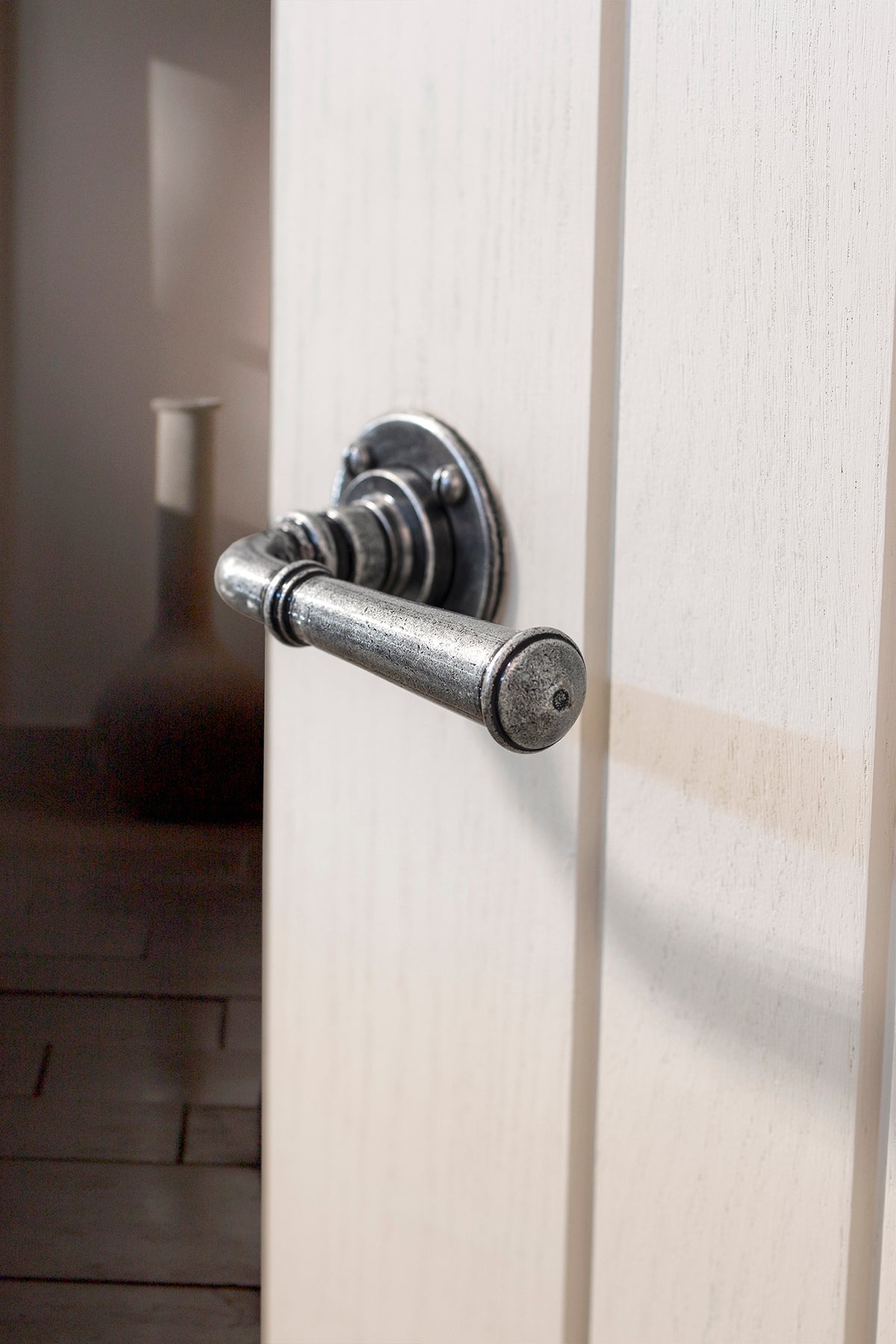 REGENCY LEVER HANDLE+ROSE UNSPRUNG 120x60x64 PEW - 50098 by MARCHES (ANVIL) ARCHITECTURAL HARDWARE