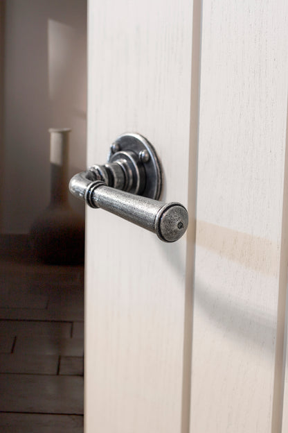 REGENCY LEVER HANDLE+ROSE UNSPRUNG 120x60x64 PEW - 50098 by MARCHES (ANVIL) ARCHITECTURAL HARDWARE