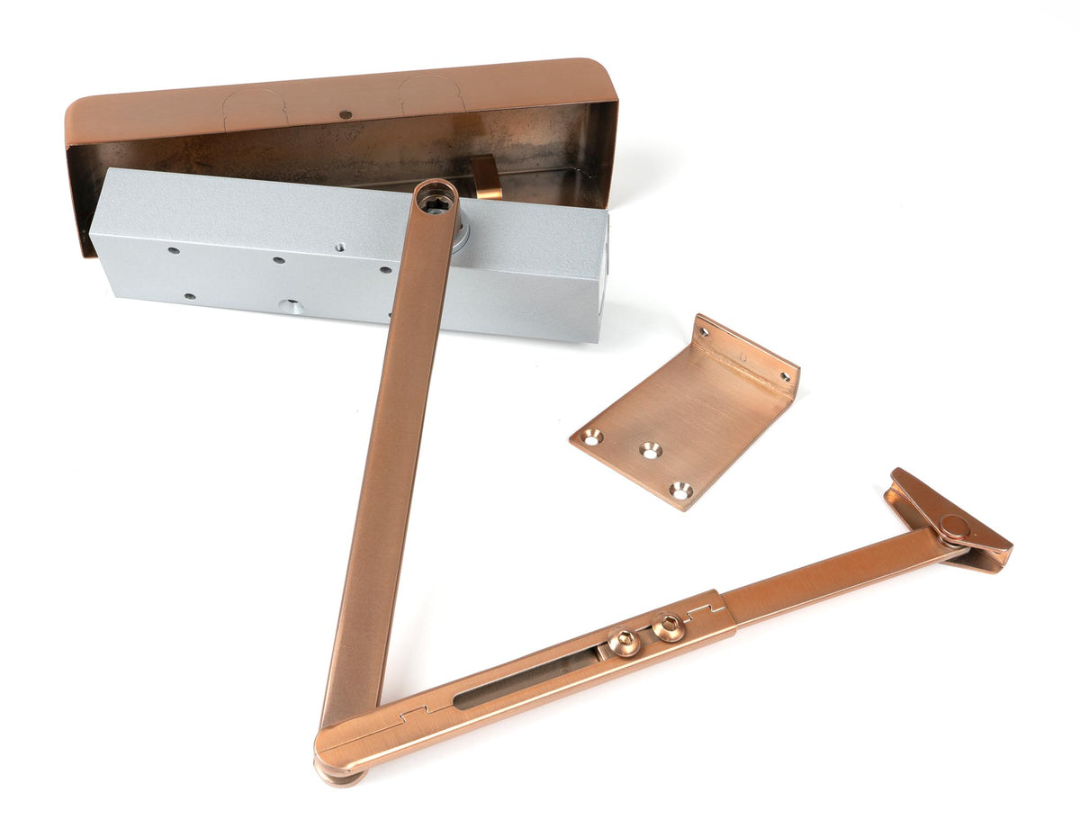 DOOR CLOSER+COVER SIZE2-5 270x69x41 PBZ - 50112 by MARCHES (ANVIL) ARCHITECTURAL HARDWARE