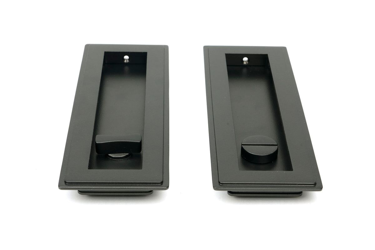RECTANGULAR PULL PRIVACY ART DECO 175x60x13 AGBZ - 50120 by MARCHES (ANVIL) ARCHITECTURAL HARDWARE