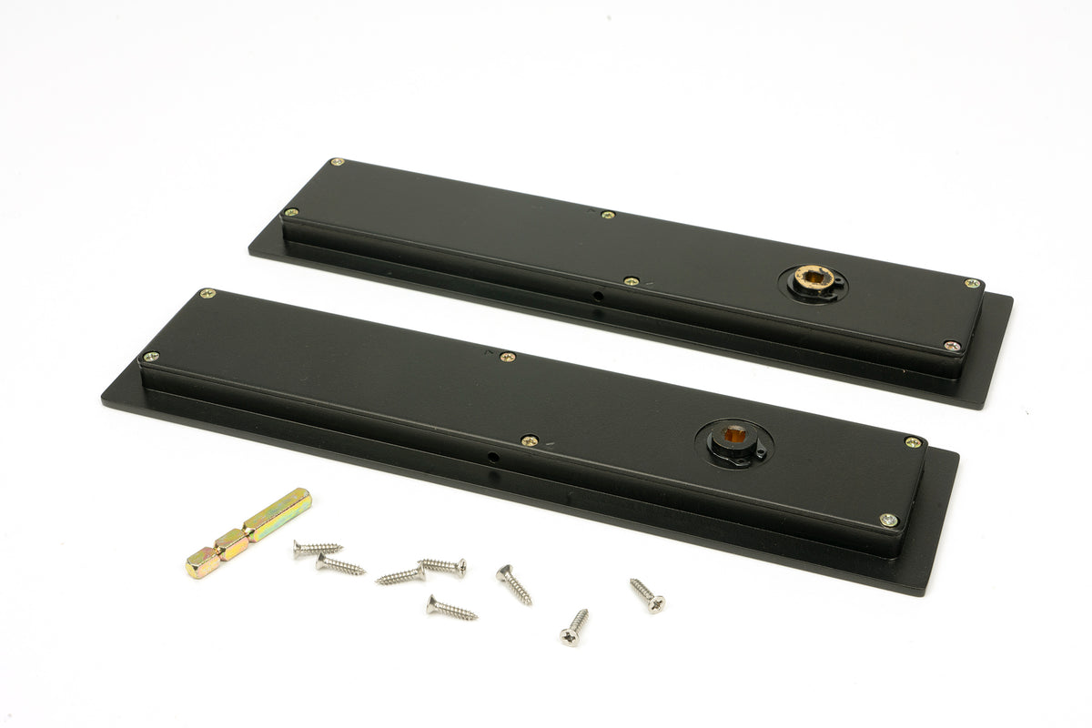 RECTANGULAR PULL PRIVACY ART DECO 250x60x13 AGBZ - 50121 by MARCHES (ANVIL) ARCHITECTURAL HARDWARE