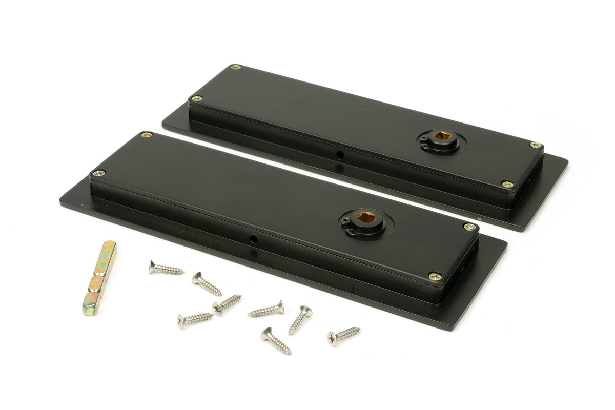 RECTANGULAR PULL PRIVACY PLAIN 175x60x13 AGBZ - 50122 by MARCHES (ANVIL) ARCHITECTURAL HARDWARE