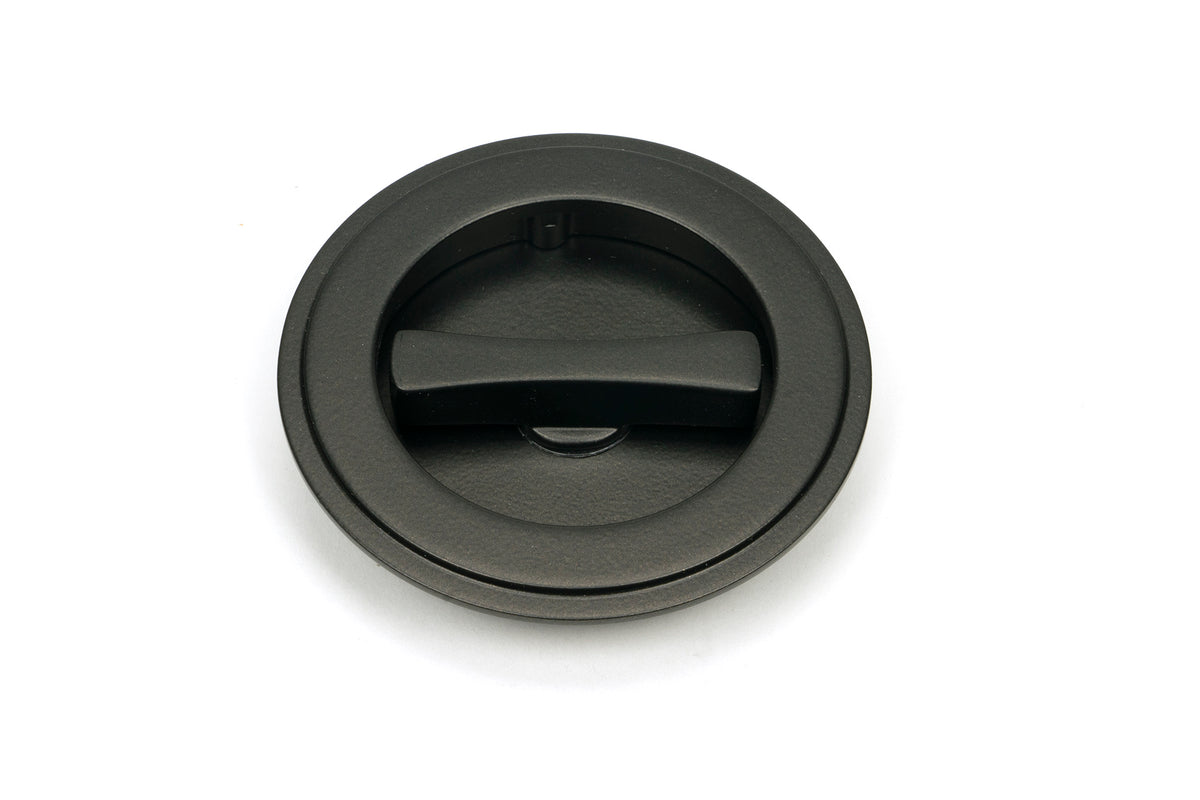 ROUND PULL PRIVACY ART DECO 75x13 AGBZ - 50129 by MARCHES (ANVIL) ARCHITECTURAL HARDWARE