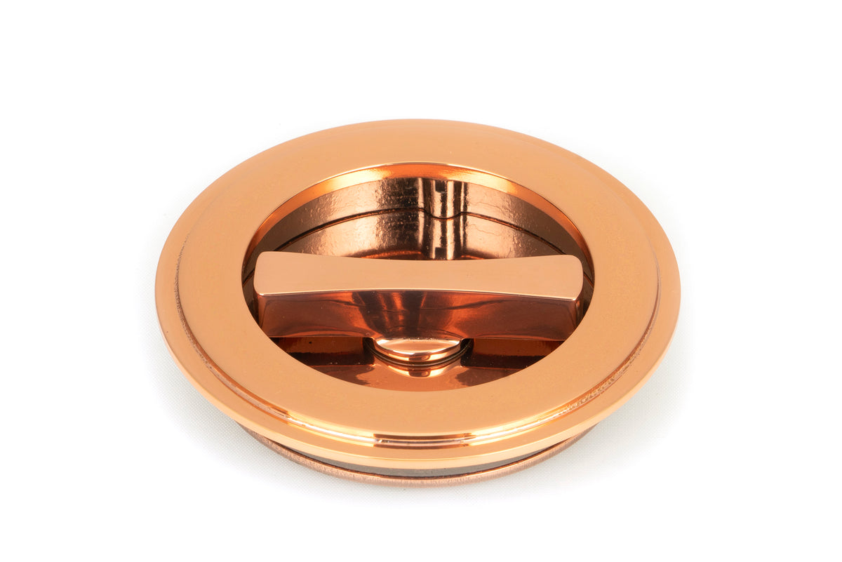 ROUND PULL PRIVACY ART DECO 75x13 PBZ - 50147 by MARCHES (ANVIL) ARCHITECTURAL HARDWARE