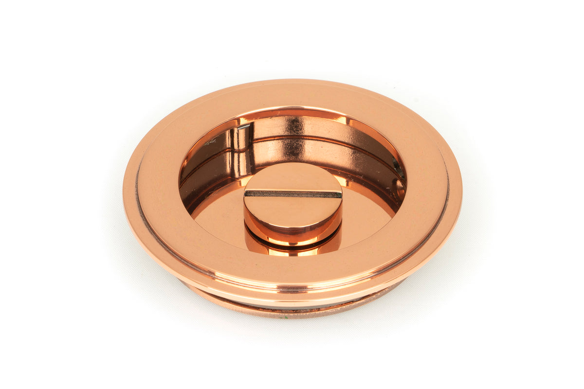 ROUND PULL PRIVACY ART DECO 75x13 PBZ - 50147 by MARCHES (ANVIL) ARCHITECTURAL HARDWARE