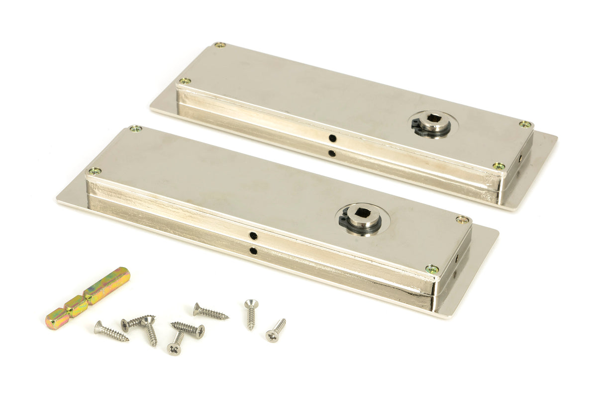 RECTANGULAR PULL PRIVACY ART DECO 175x60x13 PNP - 50156 by MARCHES (ANVIL) ARCHITECTURAL HARDWARE