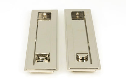 RECTANGULAR PULL PRIVACY ART DECO 250x60x13 PNP - 50157 by MARCHES (ANVIL) ARCHITECTURAL HARDWARE
