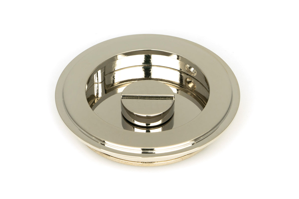 ROUND PULL PRIVACY ART DECO 75x13 PNP - 50165 by MARCHES (ANVIL) ARCHITECTURAL HARDWARE