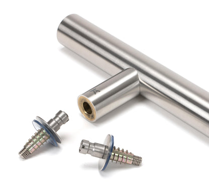 T-BAR HANDLE SECRET FIX 0400HC 32x0600x80 SMA - 50224 by MARCHES (ANVIL) ARCHITECTURAL HARDWARE