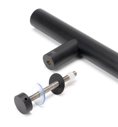 T-BAR HANDLE BOLT FIX 0400HC 32x0600x80 MBK - 50255 by MARCHES (ANVIL) ARCHITECTURAL HARDWARE