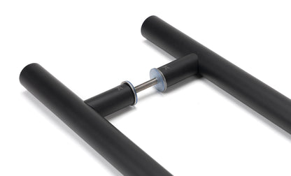 T-BAR HANDLE B2B FIX 0700HC 32x0900x80 MBK - 50259 by MARCHES (ANVIL) ARCHITECTURAL HARDWARE