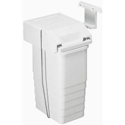 WASTE BIN 8L PL/WHI