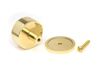 KELSO CABINET KNOB PLAIN 38x32 PBR - 50298 by MARCHES (ANVIL) ARCHITECTURAL HARDWARE