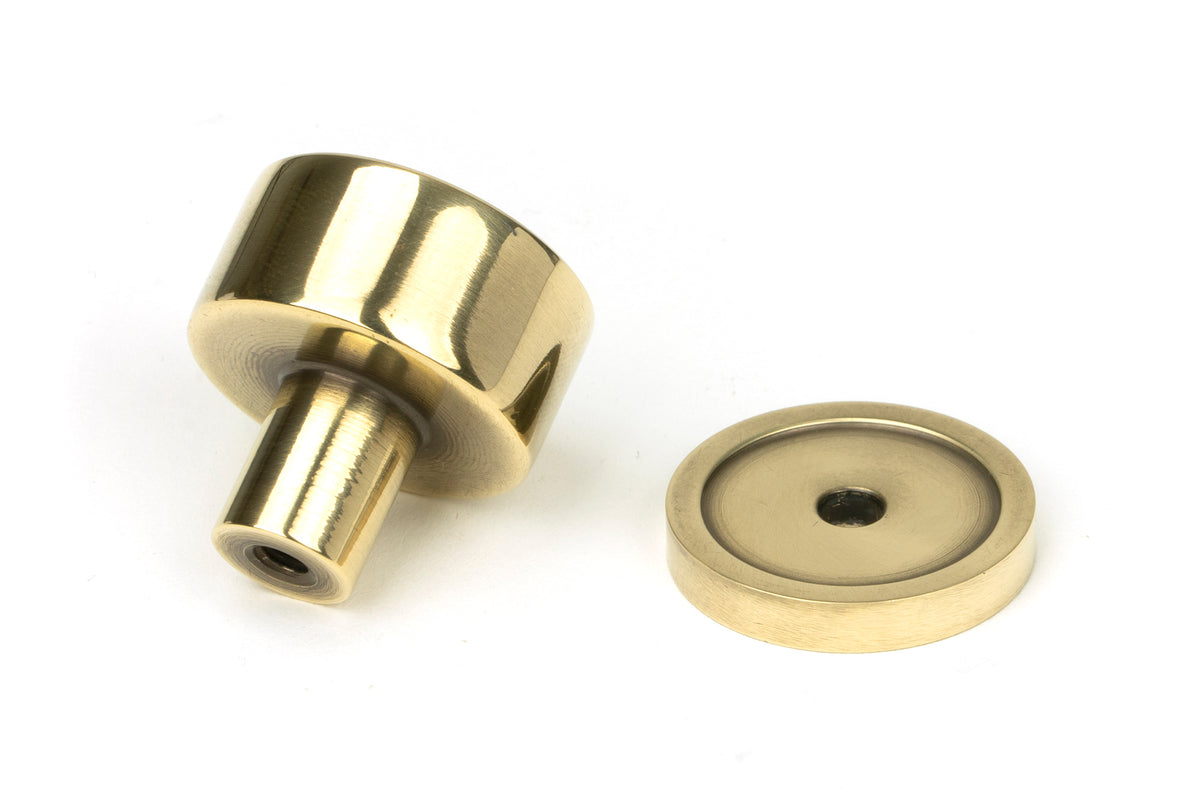 KELSO CABINET KNOB PLAIN 25x25 AGBR - 50304 by MARCHES (ANVIL) ARCHITECTURAL HARDWARE