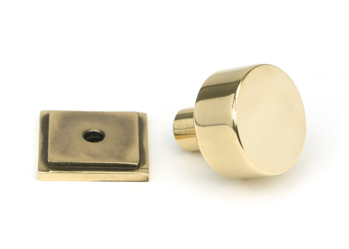 KELSO CABINET KNOB SQUARE 25x25 AGBR - 50306 by MARCHES (ANVIL) ARCHITECTURAL HARDWARE