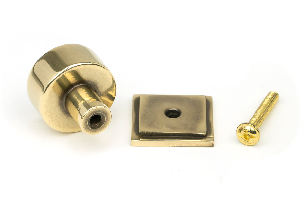 KELSO CABINET KNOB SQUARE 25x25 AGBR - 50306 by MARCHES (ANVIL) ARCHITECTURAL HARDWARE