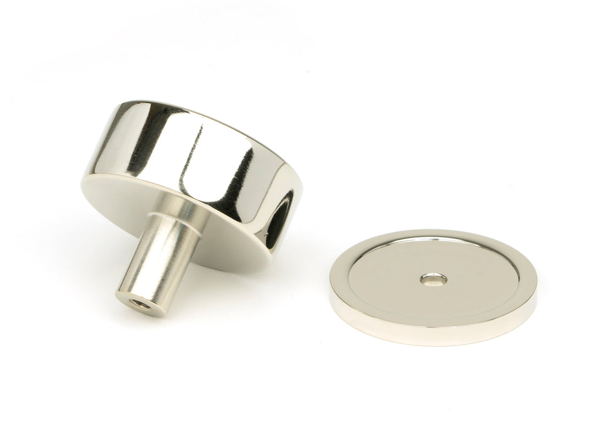 KELSO CABINET KNOB PLAIN 38x32 PNP - 50319 by MARCHES (ANVIL) ARCHITECTURAL HARDWARE