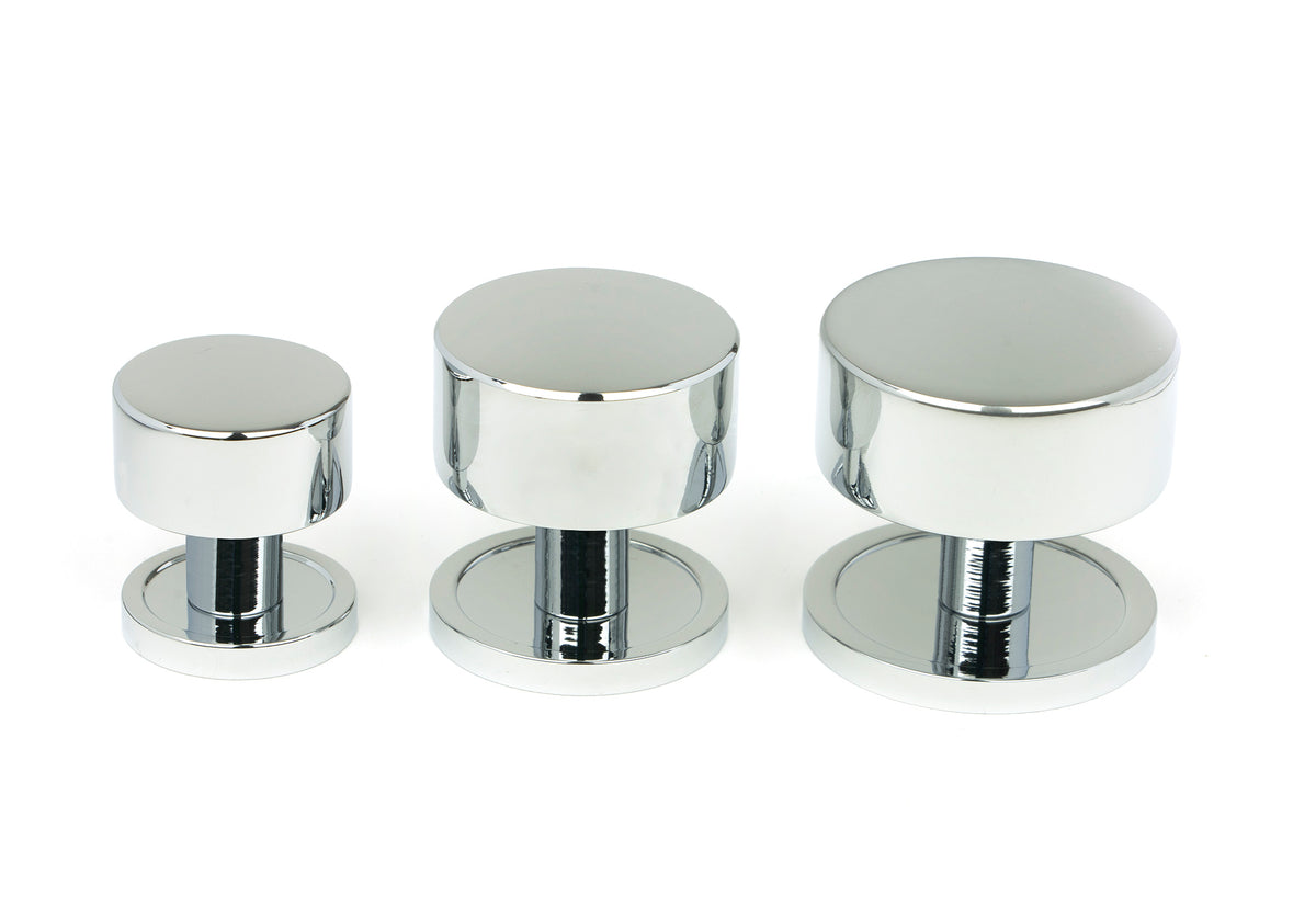 KELSO CABINET KNOB PLAIN 38x32 PCP - 50331 by MARCHES (ANVIL) ARCHITECTURAL HARDWARE