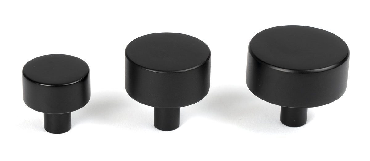 KELSO CABINET KNOB NOROSE 25x25 MBK - 50338 by MARCHES (ANVIL) ARCHITECTURAL HARDWARE