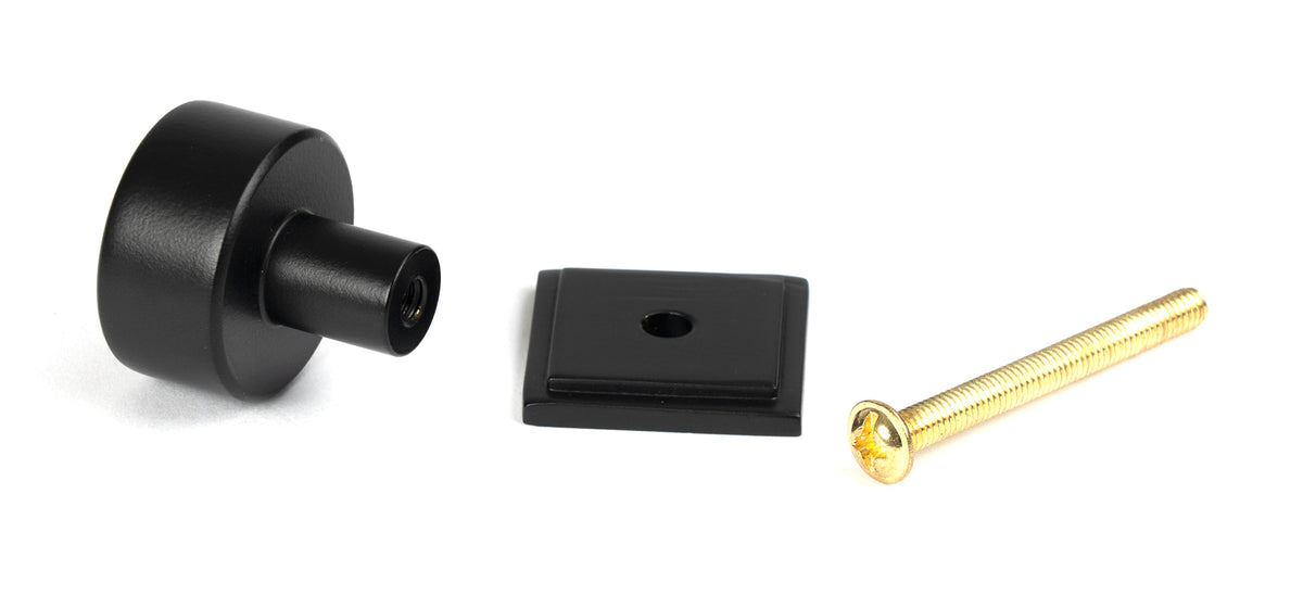 KELSO CABINET KNOB SQUARE 25x25 MBK - 50339 by MARCHES (ANVIL) ARCHITECTURAL HARDWARE