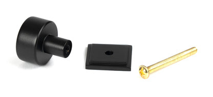 KELSO CABINET KNOB SQUARE 25x25 MBK - 50339 by MARCHES (ANVIL) ARCHITECTURAL HARDWARE