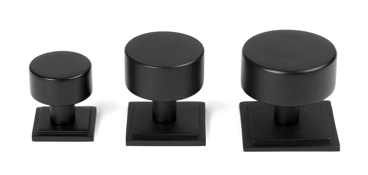 KELSO CABINET KNOB SQUARE 25x25 MBK - 50339 by MARCHES (ANVIL) ARCHITECTURAL HARDWARE