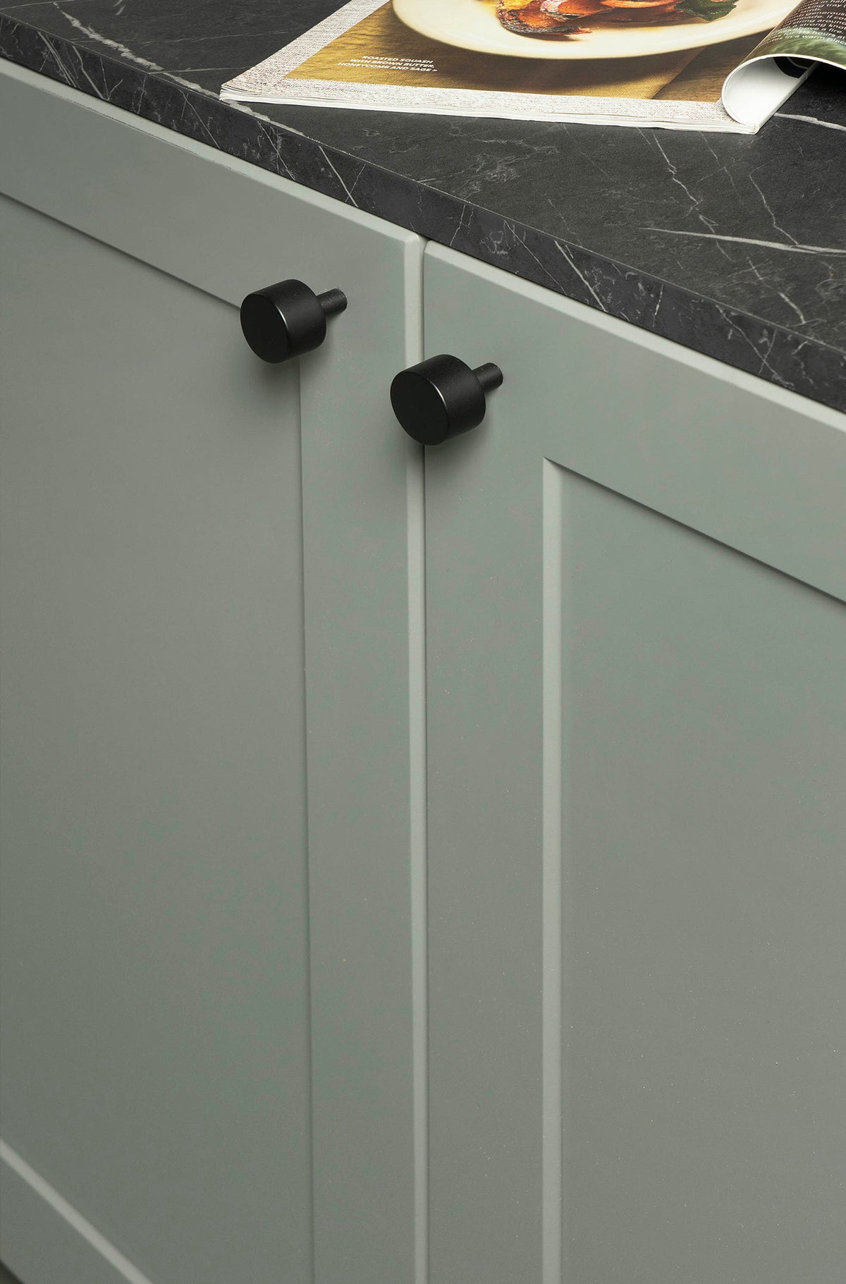 KELSO CABINET KNOB NOROSE 32x32 MBK - 50341 by MARCHES (ANVIL) ARCHITECTURAL HARDWARE
