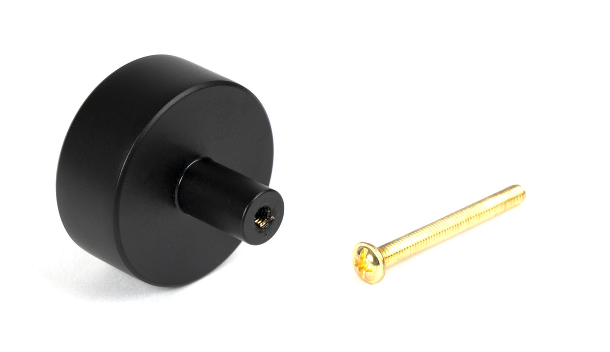 KELSO CABINET KNOB NOROSE 38x32 MBK - 50344 by MARCHES (ANVIL) ARCHITECTURAL HARDWARE