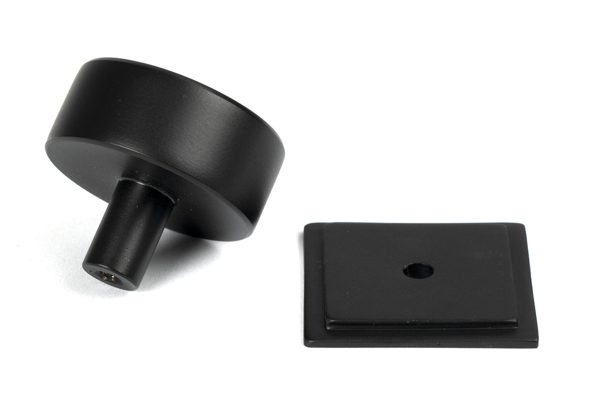 KELSO CABINET KNOB SQUARE 38x32 MBK - 50345 by MARCHES (ANVIL) ARCHITECTURAL HARDWARE