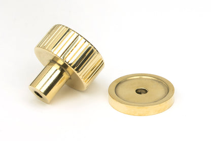JUDD CABINET KNOB PLAIN 25x25 PBR - 50361 by MARCHES (ANVIL) ARCHITECTURAL HARDWARE
