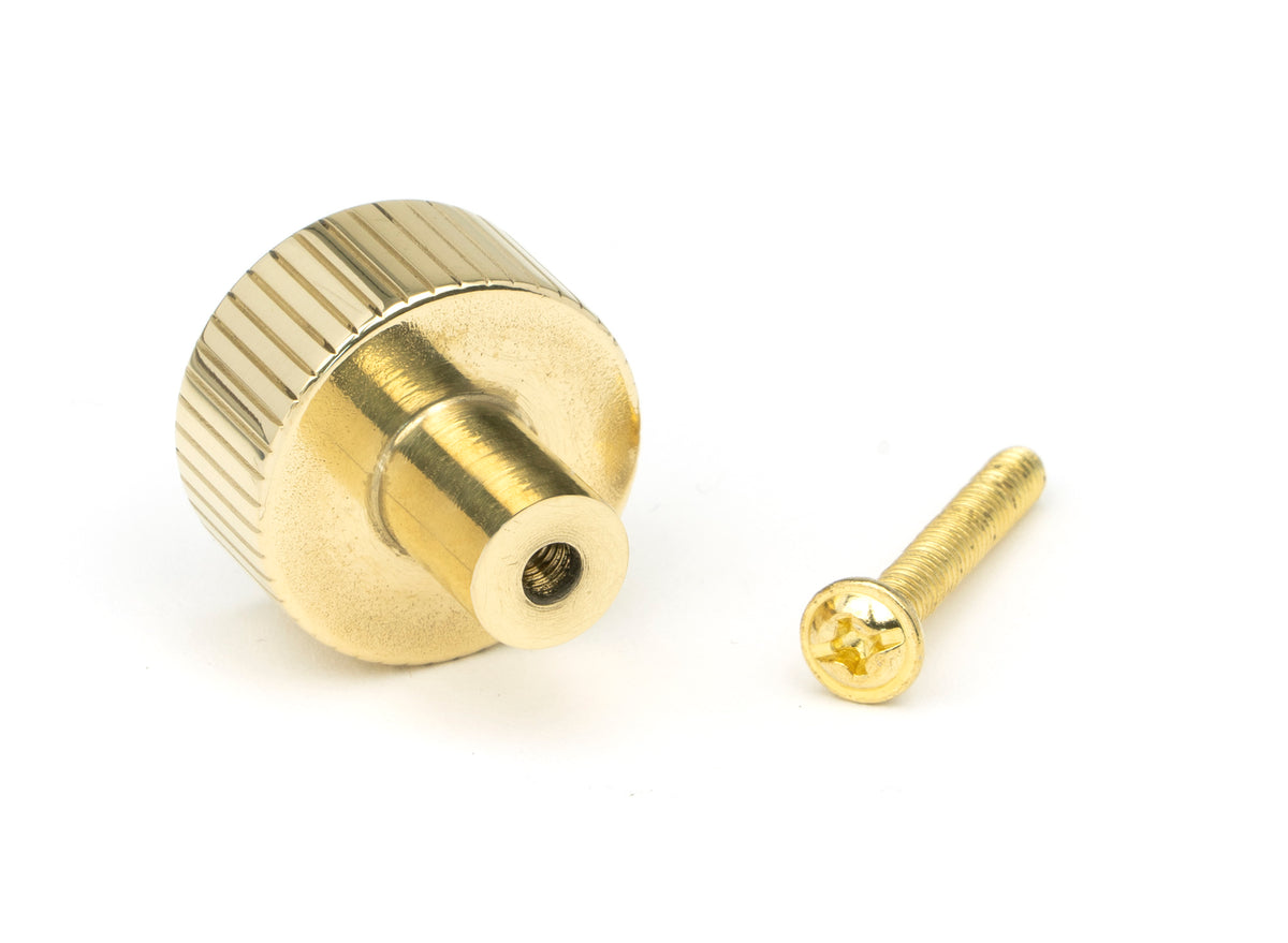 JUDD CABINET KNOB NOROSE 25x25 PBR - 50362 by MARCHES (ANVIL) ARCHITECTURAL HARDWARE
