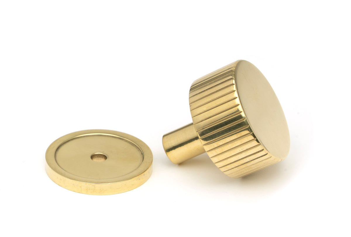 JUDD CABINET KNOB PLAIN 32x32 PBR - 50364 by MARCHES (ANVIL) ARCHITECTURAL HARDWARE
