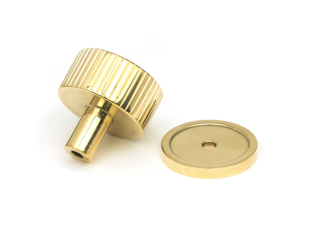 JUDD CABINET KNOB PLAIN 32x32 PBR - 50364 by MARCHES (ANVIL) ARCHITECTURAL HARDWARE