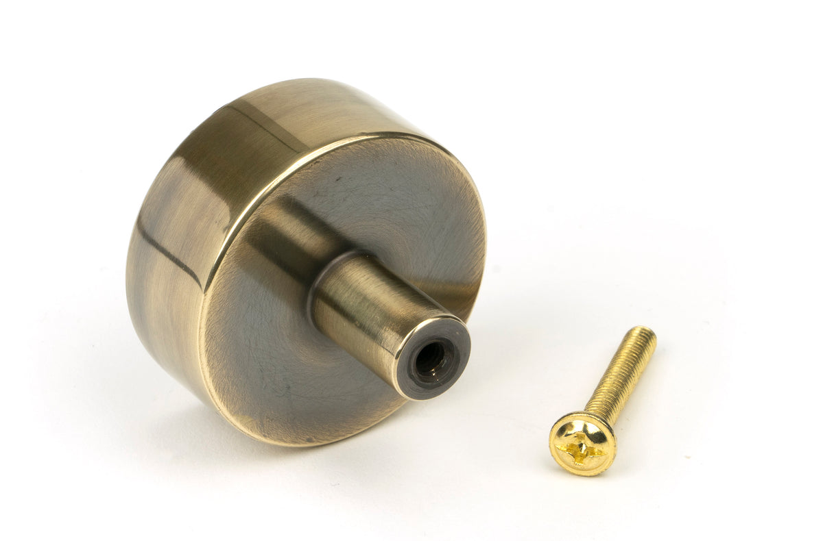 KELSO CABINET KNOB NOROSE 38x32 AGBR - 50374 by MARCHES (ANVIL) ARCHITECTURAL HARDWARE