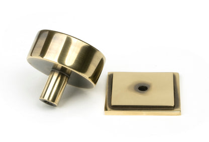 KELSO CABINET KNOB SQUARE 38x32 AGBR - 50375 by MARCHES (ANVIL) ARCHITECTURAL HARDWARE