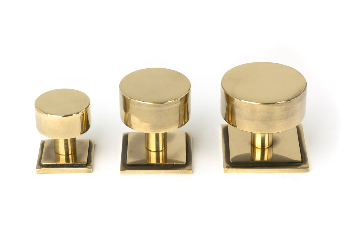 KELSO CABINET KNOB SQUARE 38x32 AGBR - 50375 by MARCHES (ANVIL) ARCHITECTURAL HARDWARE