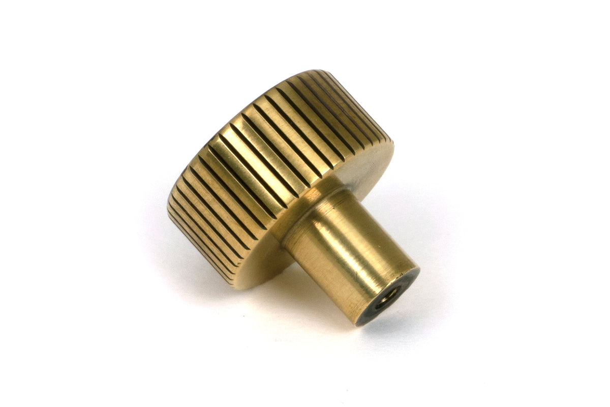 JUDD CABINET KNOB NOROSE 25x25 AGBR - 50378 by MARCHES (ANVIL) ARCHITECTURAL HARDWARE