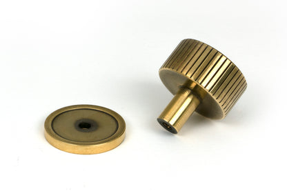 JUDD CABINET KNOB PLAIN 32x32 AGBR - 50380 by MARCHES (ANVIL) ARCHITECTURAL HARDWARE