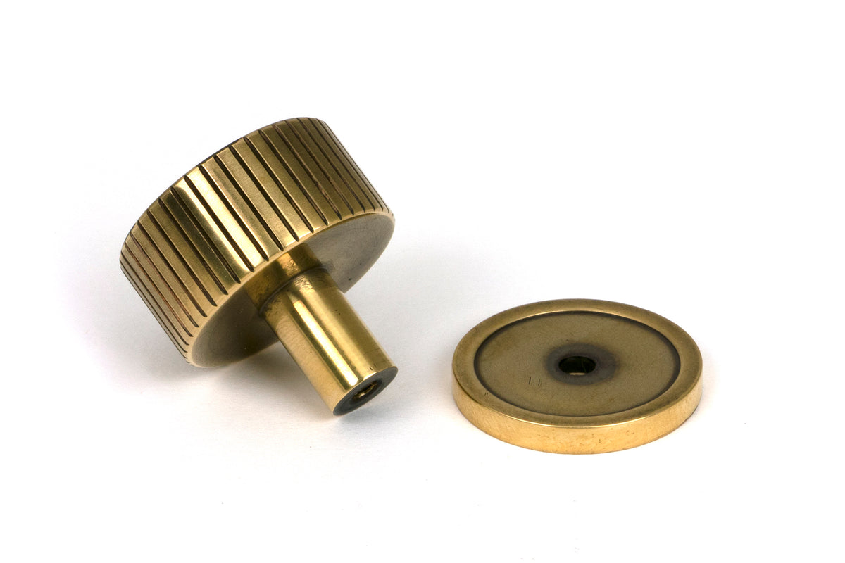 JUDD CABINET KNOB PLAIN 32x32 AGBR - 50380 by MARCHES (ANVIL) ARCHITECTURAL HARDWARE
